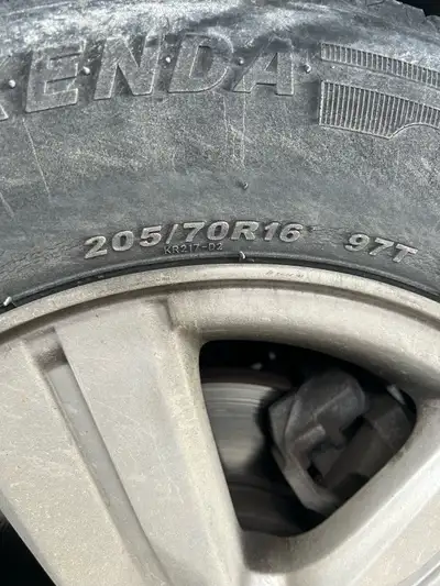 These Tires came off my 2017 Chevy trax , still fairly good tread life and side walls. Asking for $8...