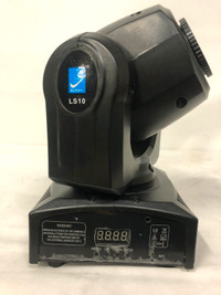 Big Dipper LS10 10W White Led Moving Head Lighting Fixture -USED