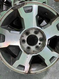 F150 2009 fx4 alloy wheels 18” with centers 