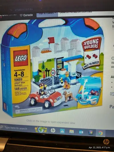 Lego Blue Suitcase, View more