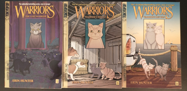 Graystripe's Trilogy Vol 1-3 - Warriors in Comics & Graphic Novels in North Bay