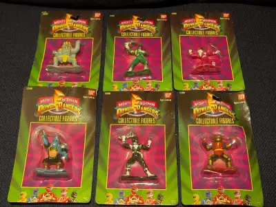 Vintage Power Rangers figures, View more