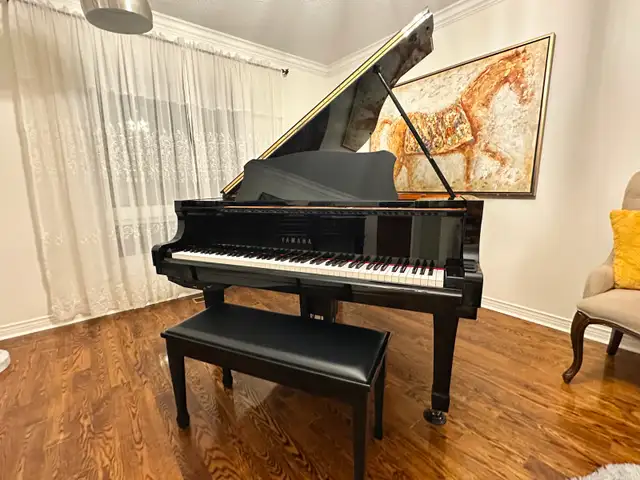 YAMAHA DC2M4PE Baby Grand Piano with Recording & Playback