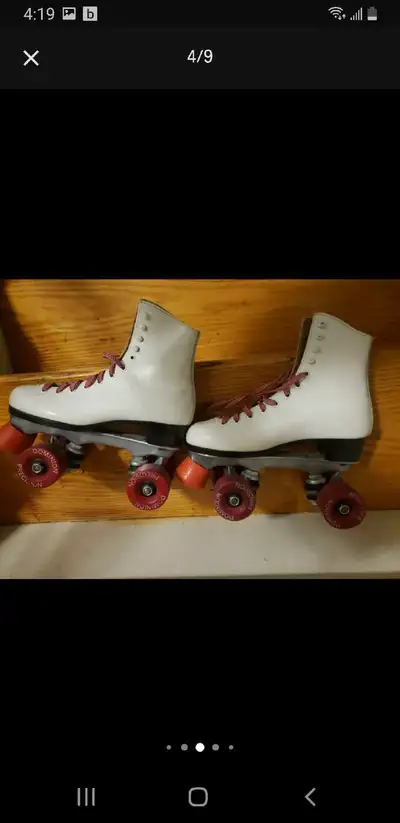 Leather Rollerskates Dominion Size 5, View more