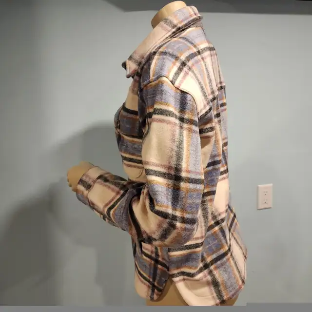 Maurice plaid shirt new $69.90 in Women's - Tops & Outerwear in Thunder Bay - Image 4
