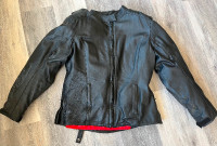 Women’s motorcycle leather jacket