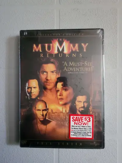 The Mummy Returns DVD (New)