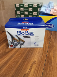 Whisper Bio-Bag Disposable Filter Cartridges by Tetra.  6 sets.