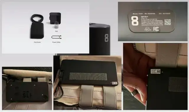 8 Eight Sleep Pod 3 Cover + Hub (FULL Size) + Extra Cover in Bedding in Burnaby/New Westminster - Image 9