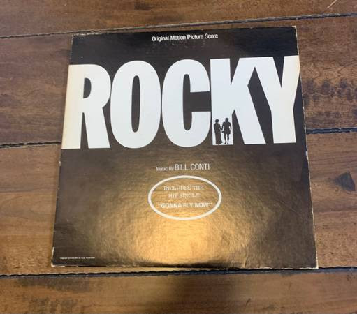 Rocky Soundtrack LP Vinyl Record 1977 in CDs, DVDs & Blu-ray in Burnaby/New Westminster - Image 2