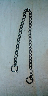 Large dog chain coller