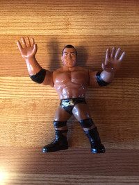 RARE-WWE-THE ROCK-WRESTLING FIGURE 