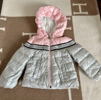 Moncler baby girl jacket size 12-18 months