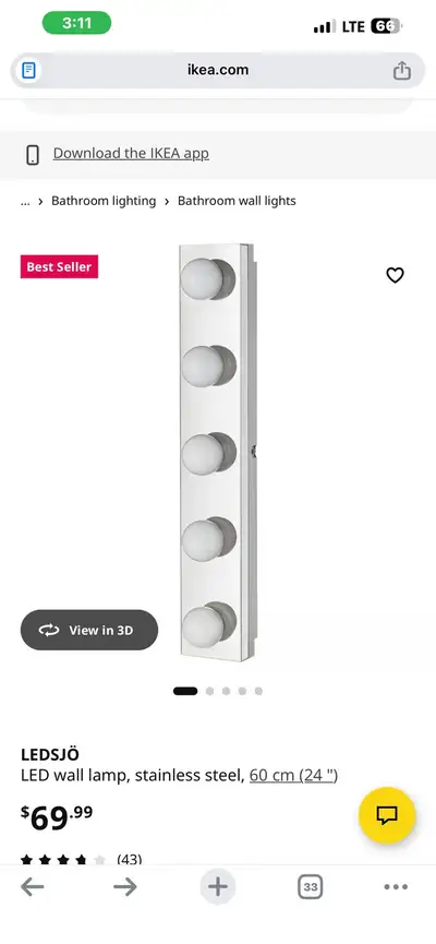 led wall light, View more