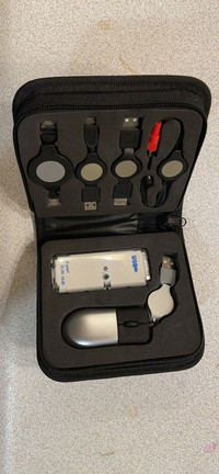 USB Travel Hub kit with headphone, microphone...