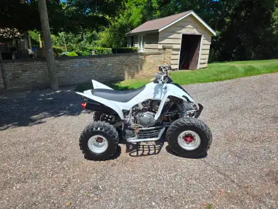 Selling my raptor which is in excellent condition. Low use. Plastics all perfect shape. Recent clutc...