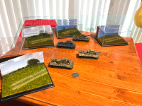 4 rare Dragon Models Can.do Pocket plastic army tanks 1:144.