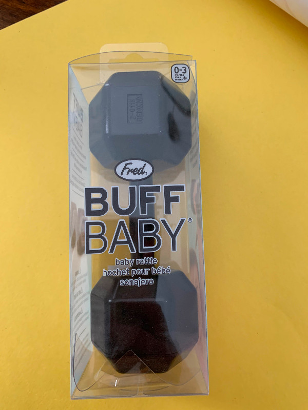 Buff Baby rattle in original box in Toys in Winnipeg