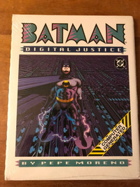 DC COMICS - BATMAN DIGITAL JUSTICE - HC 1990 SEALED AND NEW