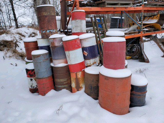 Large Quantity of Oil Drums & Burn Barrels  in Other in Edmonton