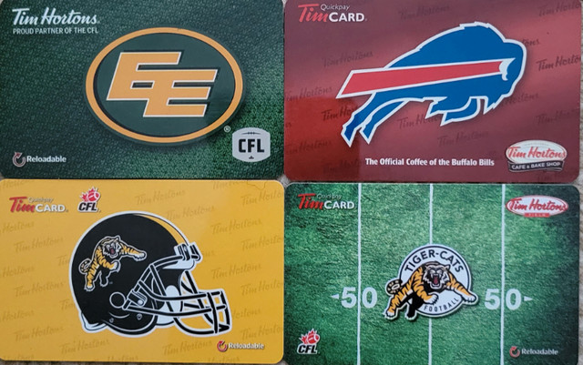 TIM HORTONS GIFT CARDS in Arts & Collectibles in Cambridge