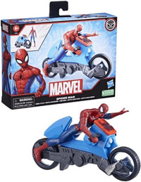 Marvel Spider-Man Web Cycle 5.75-inch Figure