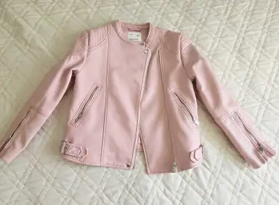 Zara faux leather jacket, girl 11-12 y.o., like new, View more
