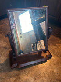 Antique shaving mirror 