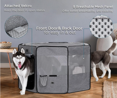 New High Quality portable Dog Playpen, Puppy Tent Crate/Cage, View more