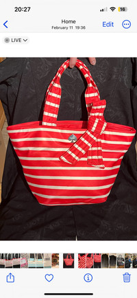 New Kate Spade Small Fabric Tote Bag  