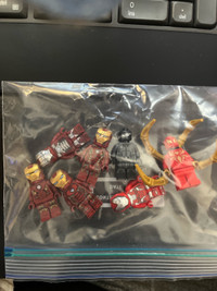 Lego Iron Man Minifigures 