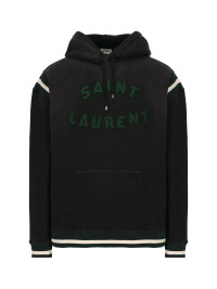 ***SAINT LAURENT MENS HOODIE WITH PATCH SIZE L***