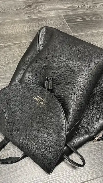 black Kate Spade bag - good condition