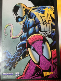 Marvel Fleer Ultra Prints 1994 6.5"X10"Promo Spider-Man VS Venom
