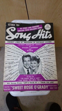 1943 Song Hits Music Book MUST SEE Look!