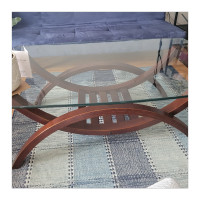 Glass coffe table