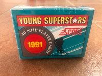 1991 Score Young Superstars Sealed 40 Card Box Set