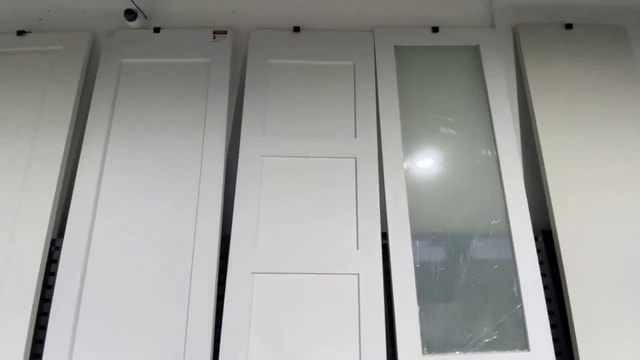 SOLID SHAKER DOORS 1 TO 5 PANEL FROSTED GLASS CLEAR GLASS $120 ...