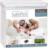 SafeRest Waterproof Premium Mattress Protectors Start $10