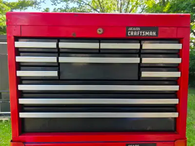Craftsman 12 Drawers Tool Chest Full Depth Toolbox With 2 Keys, View more