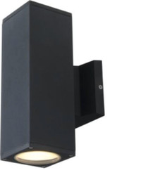 TWO LIGHT OUTDOOR WALL SCONCEin Black by DVI Canada SKU: 593692