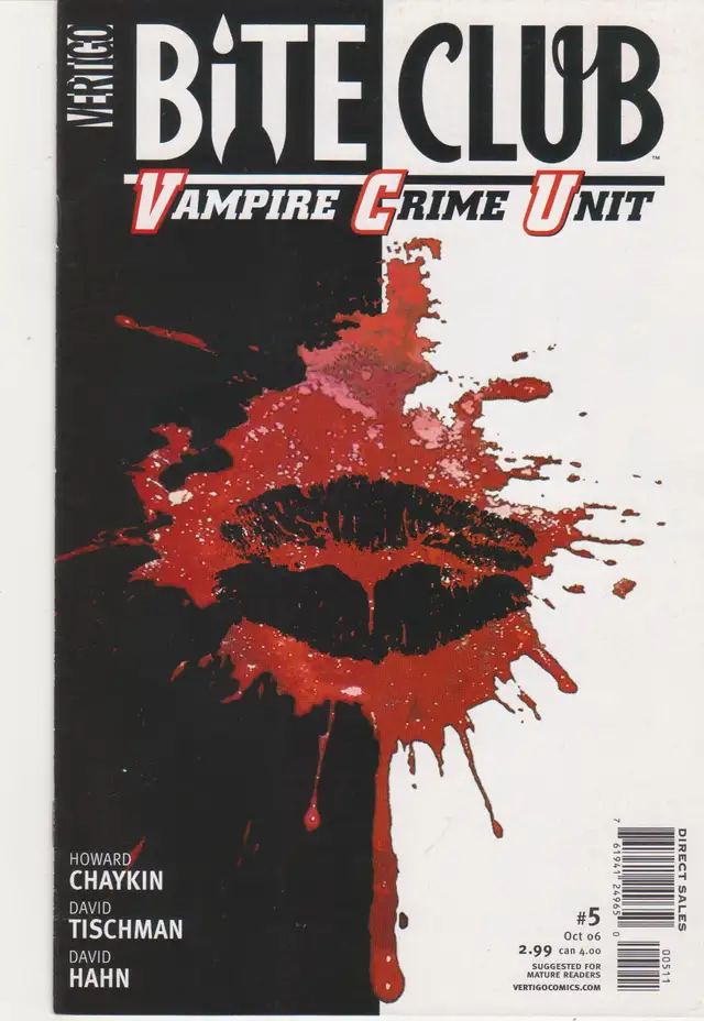 Vertigo Comics - Bite Club: Vampire Crime Unit - Issue #5. in Comics & Graphic Novels in Peterborough - Image 2