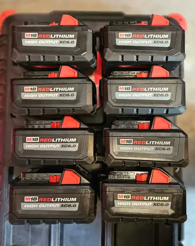 Brand new Milwaukee M18 6.0 High Output Battery 140 each, View more