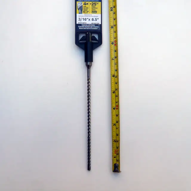 Bosch 3/16 x 6 x 8.5 SDS-Plus Carbide Rotary Hammer Drill Bit in Power Tools in Mississauga / Peel Region - Image 3