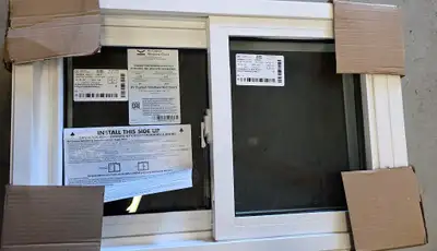 KV CUSTOM WINDOW DOUBLE GLASS SLIDING WINDOW WITH SCREEN NEW!, View more