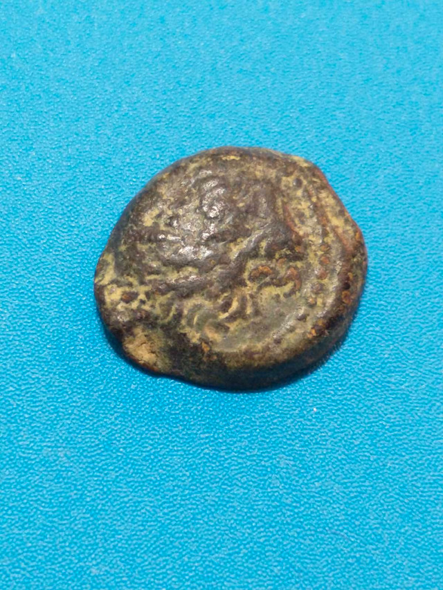 51-30 BC bronze hemiobol of Neopaphos, Cyprus, ancient Greece in Arts & Collectibles in City of Toronto - Image 2