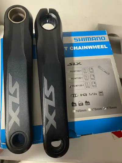 Shimano SLX 7130 crankset 175mm - new in box, View more