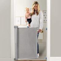 #ROVARD Retractable Baby Gate or Pet Gate