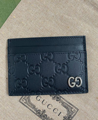 Gucci leather card holder
