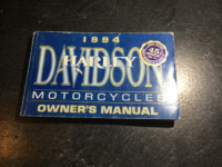 1994 Harley-Davidson Touring Dyna FXR, Sportster Softail Manual